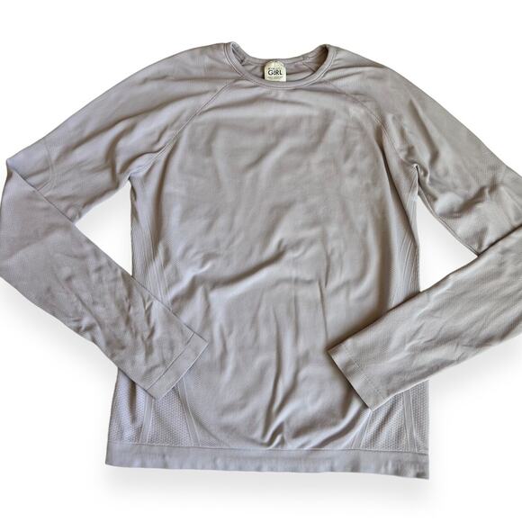 Athleta Girl Lavender Power Up Seamless Top XL 14 - Picture 1 of 7